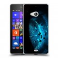 Дизайнерский пластиковый чехол для Microsoft Lumia 540 Астероиды