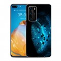 Дизайнерский пластиковый чехол для Huawei P40 Астероиды