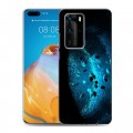 Дизайнерский пластиковый чехол для Huawei P40 Pro Астероиды