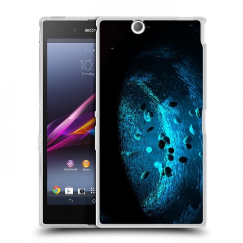 Дизайнерский пластиковый чехол для Sony Xperia Z Ultra  Астероиды