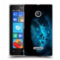 Дизайнерский пластиковый чехол для Microsoft Lumia 435 Астероиды