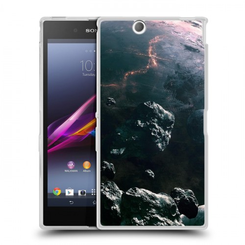 Дизайнерский пластиковый чехол для Sony Xperia Z Ultra  Астероиды