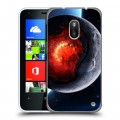 Дизайнерский силиконовый чехол для Nokia Lumia 620 Астероиды