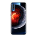 Дизайнерский силиконовый чехол для Samsung Galaxy A50 Астероиды