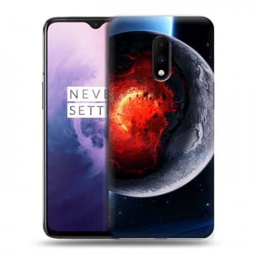 Дизайнерский пластиковый чехол для OnePlus 7 Астероиды