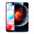 Дизайнерский пластиковый чехол для Xiaomi RedMi 8 Астероиды