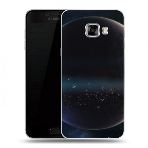 Дизайнерский пластиковый чехол для Samsung Galaxy C5 Астероиды