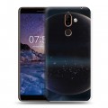 Дизайнерский пластиковый чехол для Nokia 7 Plus Астероиды