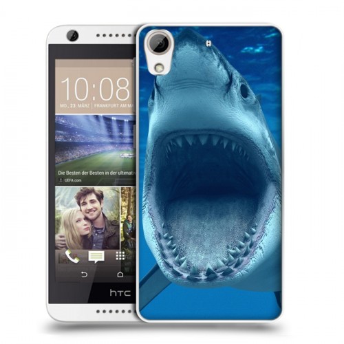 Дизайнерский силиконовый чехол для HTC Desire 626 Акулы