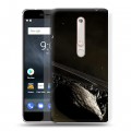 Дизайнерский пластиковый чехол для Nokia 6 (2018) Астероиды