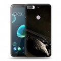 Дизайнерский пластиковый чехол для HTC Desire 12 Plus Астероиды