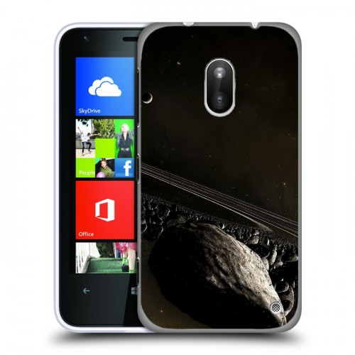 Дизайнерский пластиковый чехол для Nokia Lumia 620 Астероиды