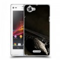 Дизайнерский пластиковый чехол для Sony Xperia L Астероиды