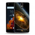 Дизайнерский силиконовый чехол для Wileyfox Storm Астероиды