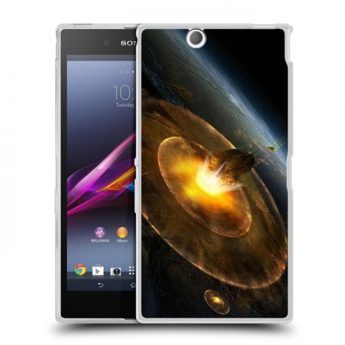 Дизайнерский пластиковый чехол для Sony Xperia Z Ultra  Астероиды