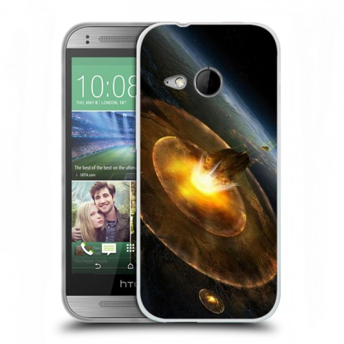 Дизайнерский пластиковый чехол для HTC One mini 2 Астероиды