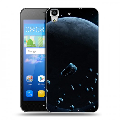 Дизайнерский пластиковый чехол для Huawei Y6 Астероиды