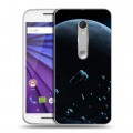 Дизайнерский пластиковый чехол для Lenovo Moto G Астероиды