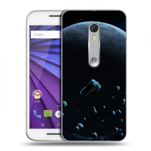 Дизайнерский пластиковый чехол для Lenovo Moto G Астероиды