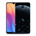 Дизайнерский силиконовый с усиленными углами чехол для Xiaomi RedMi 8A Астероиды