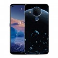 Дизайнерский силиконовый чехол для Nokia 5.4 Астероиды