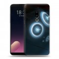 Дизайнерский пластиковый чехол для Meizu 15 Plus Астероиды