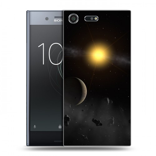 Дизайнерский силиконовый чехол для Sony Xperia XZ Premium Астероиды