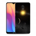 Дизайнерский силиконовый с усиленными углами чехол для Xiaomi RedMi 8A Астероиды