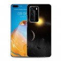 Дизайнерский пластиковый чехол для Huawei P40 Pro Астероиды