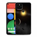 Дизайнерский пластиковый чехол для Google Pixel 5 Астероиды