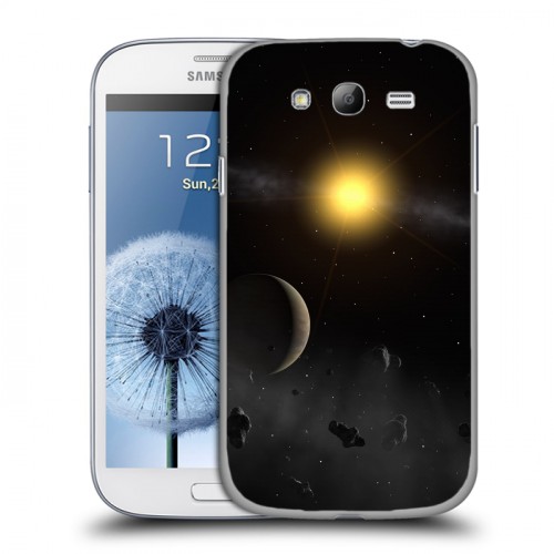 Дизайнерский пластиковый чехол для Samsung Galaxy Grand Астероиды