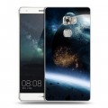 Дизайнерский пластиковый чехол для Huawei Mate S Астероиды