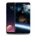 Дизайнерский силиконовый чехол для Meizu 15 Plus Астероиды