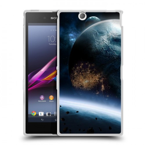 Дизайнерский пластиковый чехол для Sony Xperia Z Ultra  Астероиды