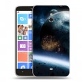 Дизайнерский пластиковый чехол для Nokia Lumia 1320 Астероиды