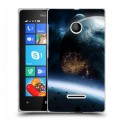 Дизайнерский пластиковый чехол для Microsoft Lumia 435 Астероиды