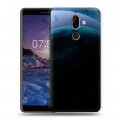 Дизайнерский пластиковый чехол для Nokia 7 Plus Астероиды