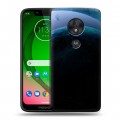 Дизайнерский пластиковый чехол для Motorola Moto G7 Play Астероиды