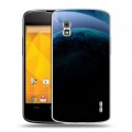 Дизайнерский пластиковый чехол для LG Google Nexus 4 Астероиды