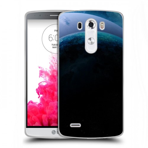 Дизайнерский пластиковый чехол для LG G3 (Dual-LTE) Астероиды