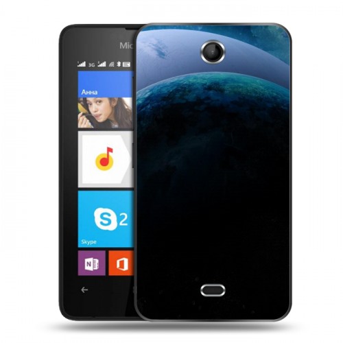 Дизайнерский силиконовый чехол для Microsoft Lumia 430 Dual SIM Астероиды