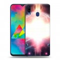 Дизайнерский пластиковый чехол для Samsung Galaxy M20 Астероиды