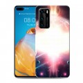 Дизайнерский силиконовый с усиленными углами чехол для Huawei P40 Астероиды