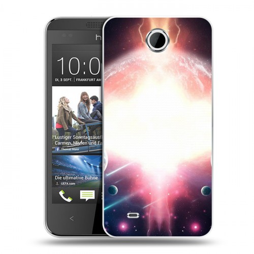 Дизайнерский силиконовый чехол для HTC Desire 300 Астероиды