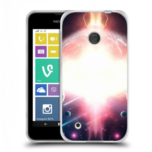 Дизайнерский пластиковый чехол для Nokia Lumia 530 Астероиды