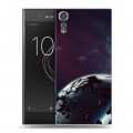 Дизайнерский пластиковый чехол для Sony Xperia XZs Астероиды