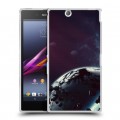 Дизайнерский пластиковый чехол для Sony Xperia Z Ultra  Астероиды