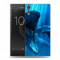 Дизайнерский пластиковый чехол для Sony Xperia XZs Акулы