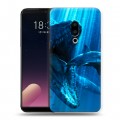 Дизайнерский пластиковый чехол для Meizu 15 Plus Акулы