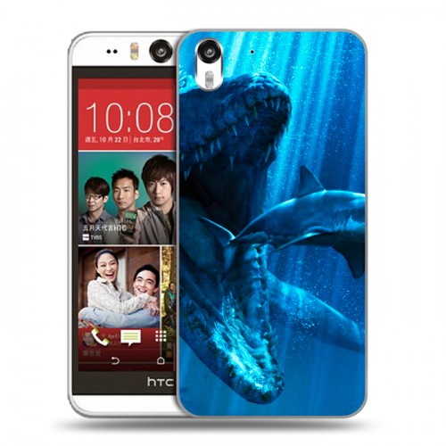 Дизайнерский силиконовый чехол для HTC Desire Eye Акулы